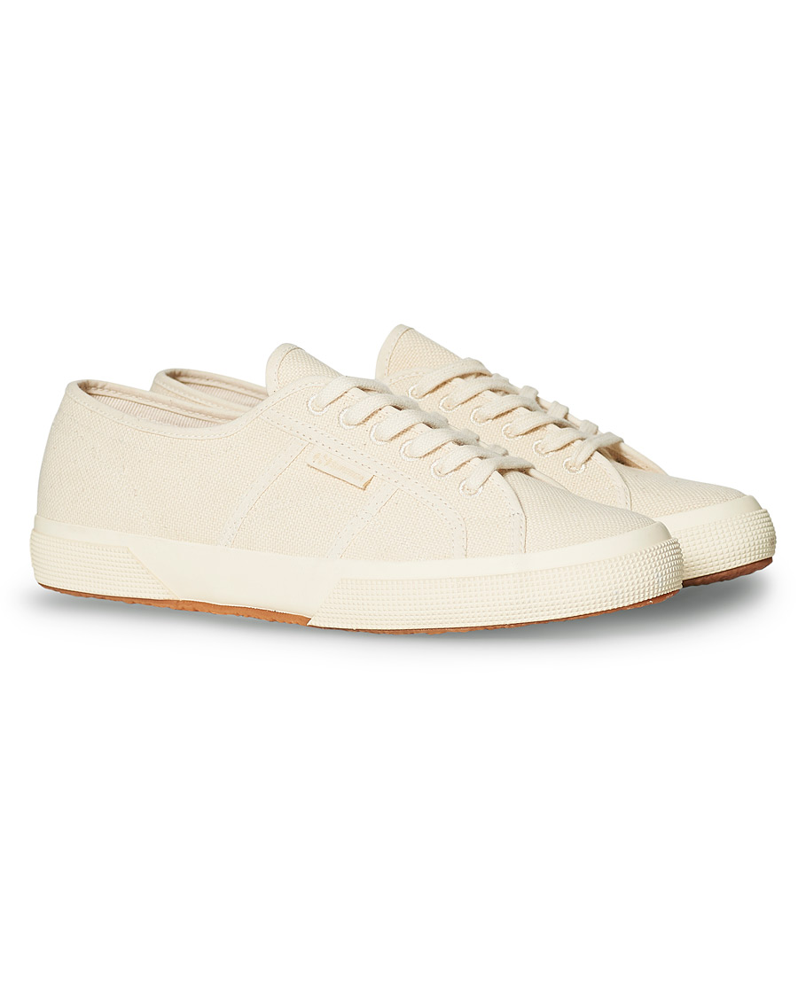 Herre | Superga Organic Canvas Sneaker Natural Beige | Superga | Organic Canvas Sneaker Natural Beige
