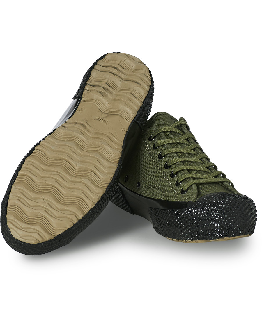 Herre | Superga Artifact MS Japanese Canvas Sneaker Military Green | Superga | Artifact MS Japanese Canvas Sneaker Military Green