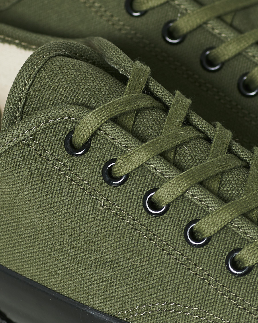 Herre | Superga Artifact MS Japanese Canvas Sneaker Military Green | Superga | Artifact MS Japanese Canvas Sneaker Military Green