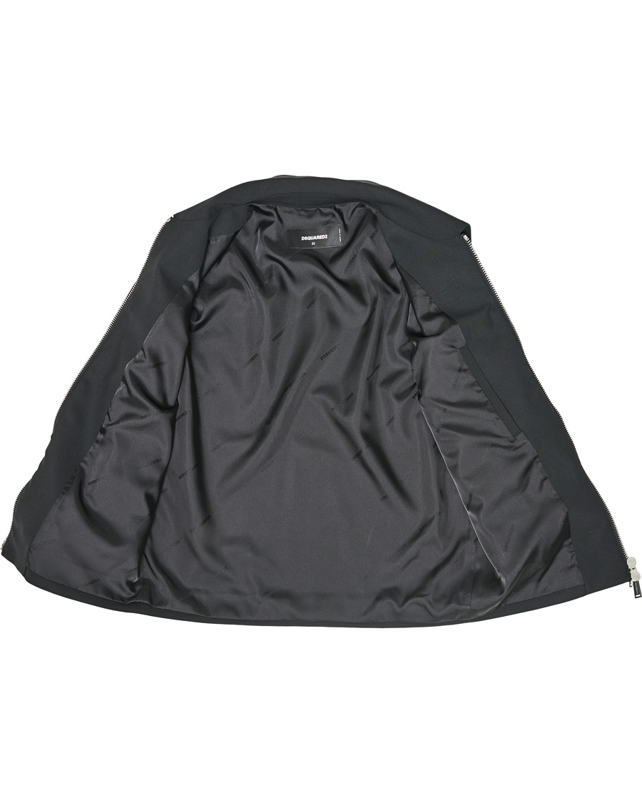 Herre | Jakker | Dsquared2 | Fluo Sign Bomber Jacket Black