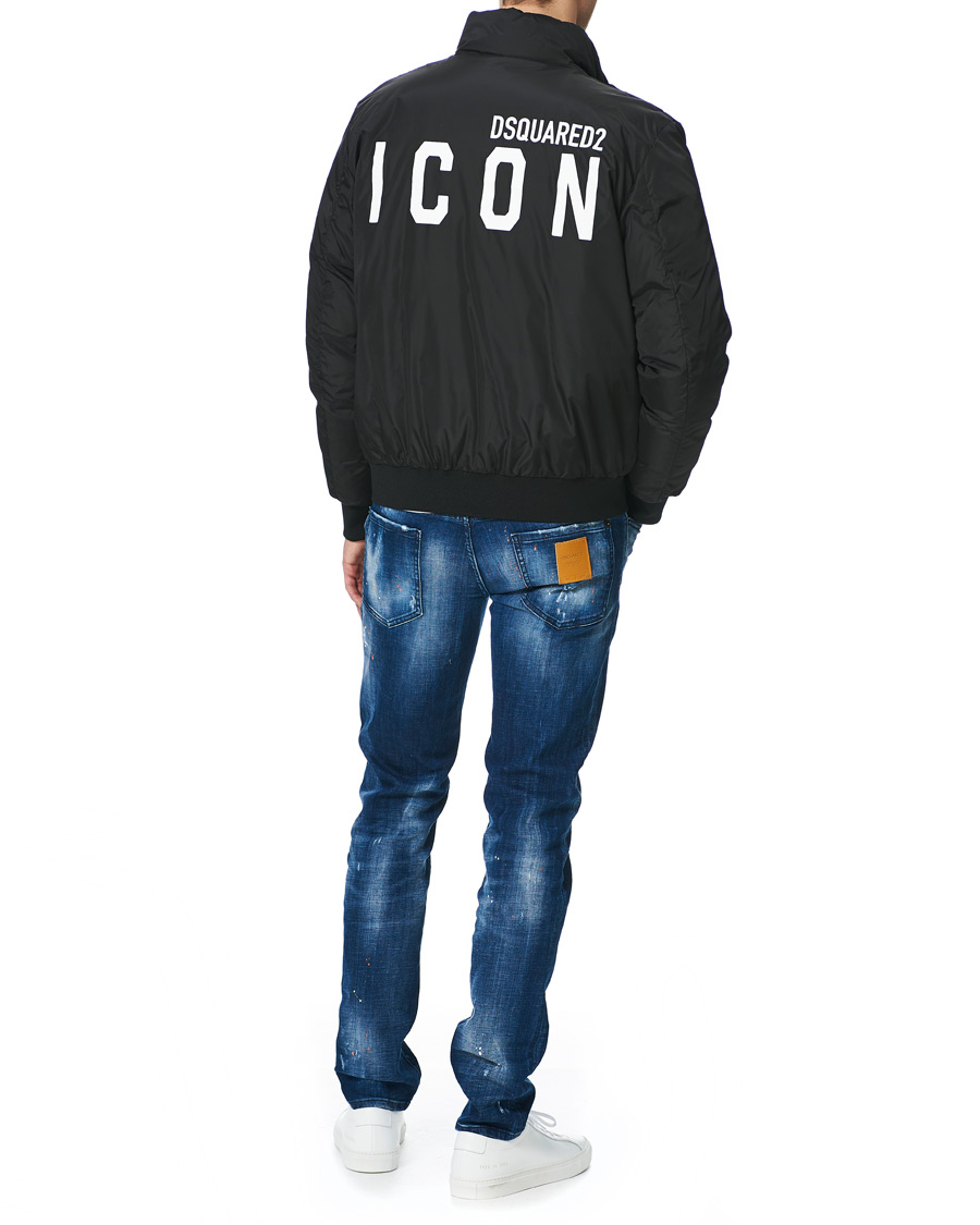 Herre | Jakker | Dsquared2 | Icon Bomber Jacket Black