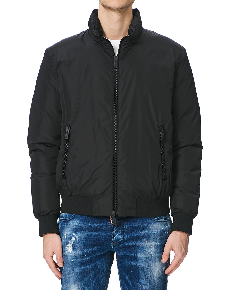 Herre | Jakker | Dsquared2 | Icon Bomber Jacket Black