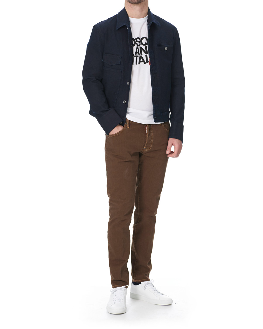 Herre | Jakker | Dsquared2 | Aviator Jacket Blue