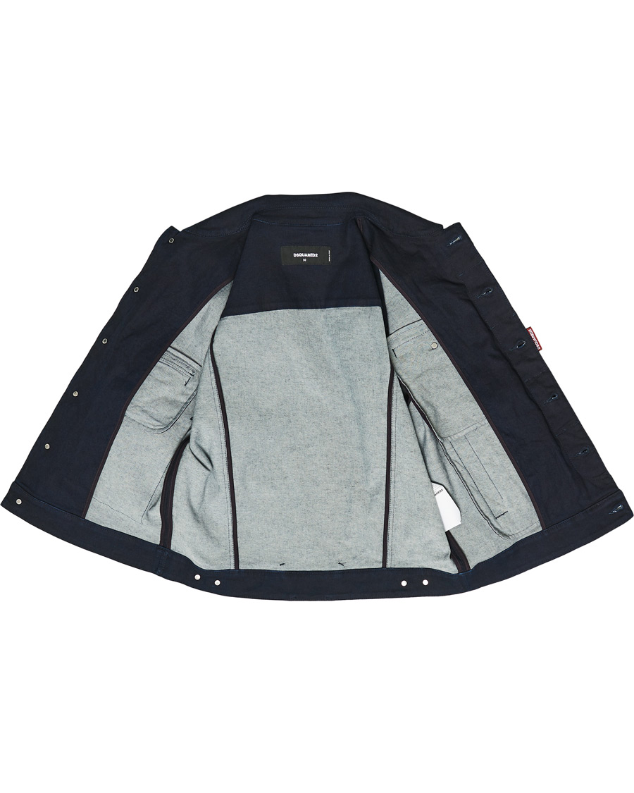 Herre | Jakker | Dsquared2 | Aviator Jacket Blue