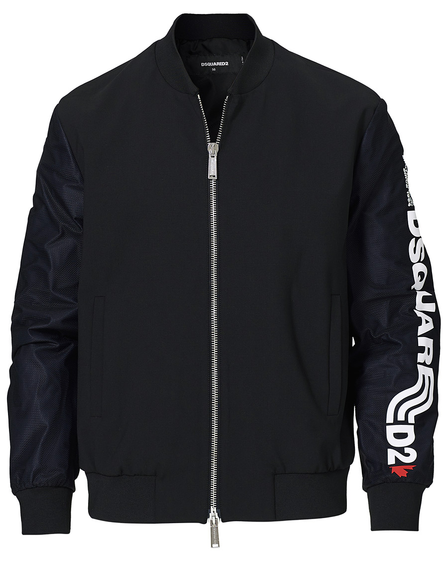 Herre | Jakker | Dsquared2 | Bomber Jacket Black