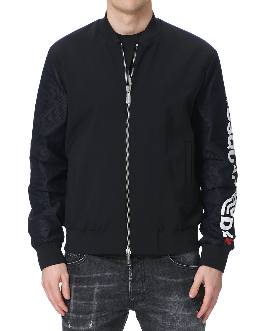 Herre | Jakker | Dsquared2 | Bomber Jacket Black