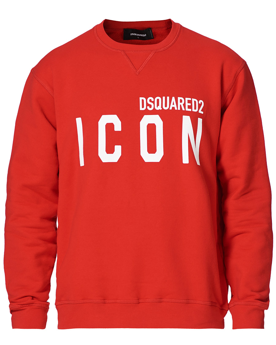 Herre | Trøjer | Dsquared2 | Icon Sweatshirt Red