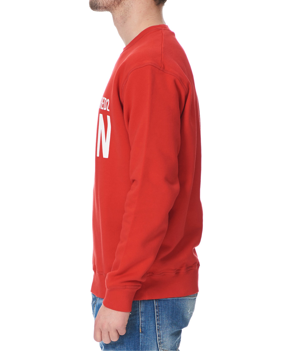 Herre | Trøjer | Dsquared2 | Icon Sweatshirt Red