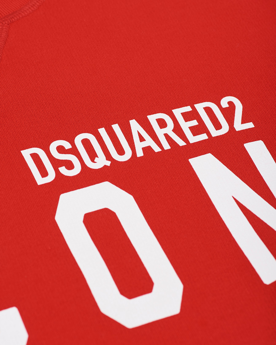 Herre | Trøjer | Dsquared2 | Icon Sweatshirt Red