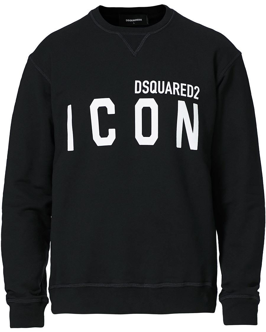 Herre | Trøjer | Dsquared2 | Icon Sweatshirt Black