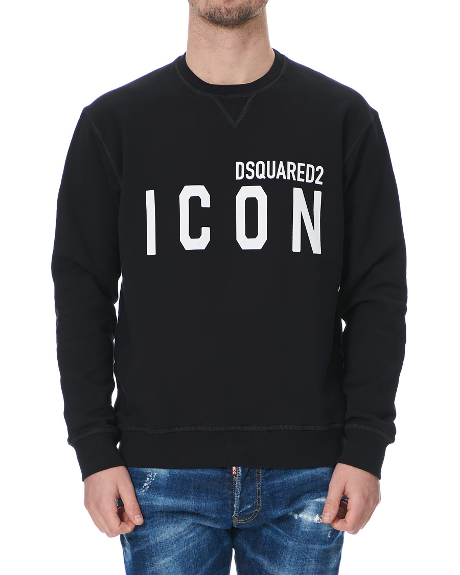 Herre | Trøjer | Dsquared2 | Icon Sweatshirt Black