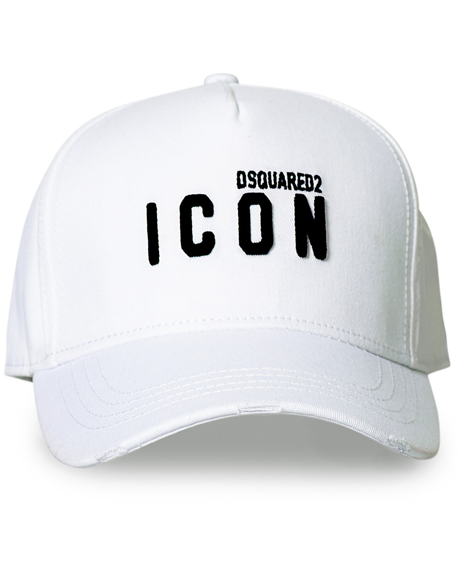 Herre | Dsquared2 Icon Baseball Cap White | Dsquared2 | Icon Baseball Cap White