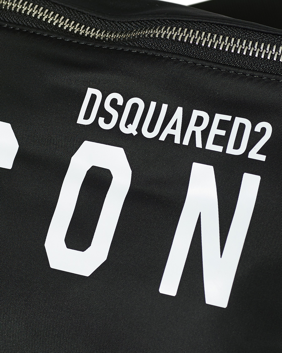 Herre | Dsquared2 Icon Bum Bag Black | Dsquared2 | Icon Bum Bag Black