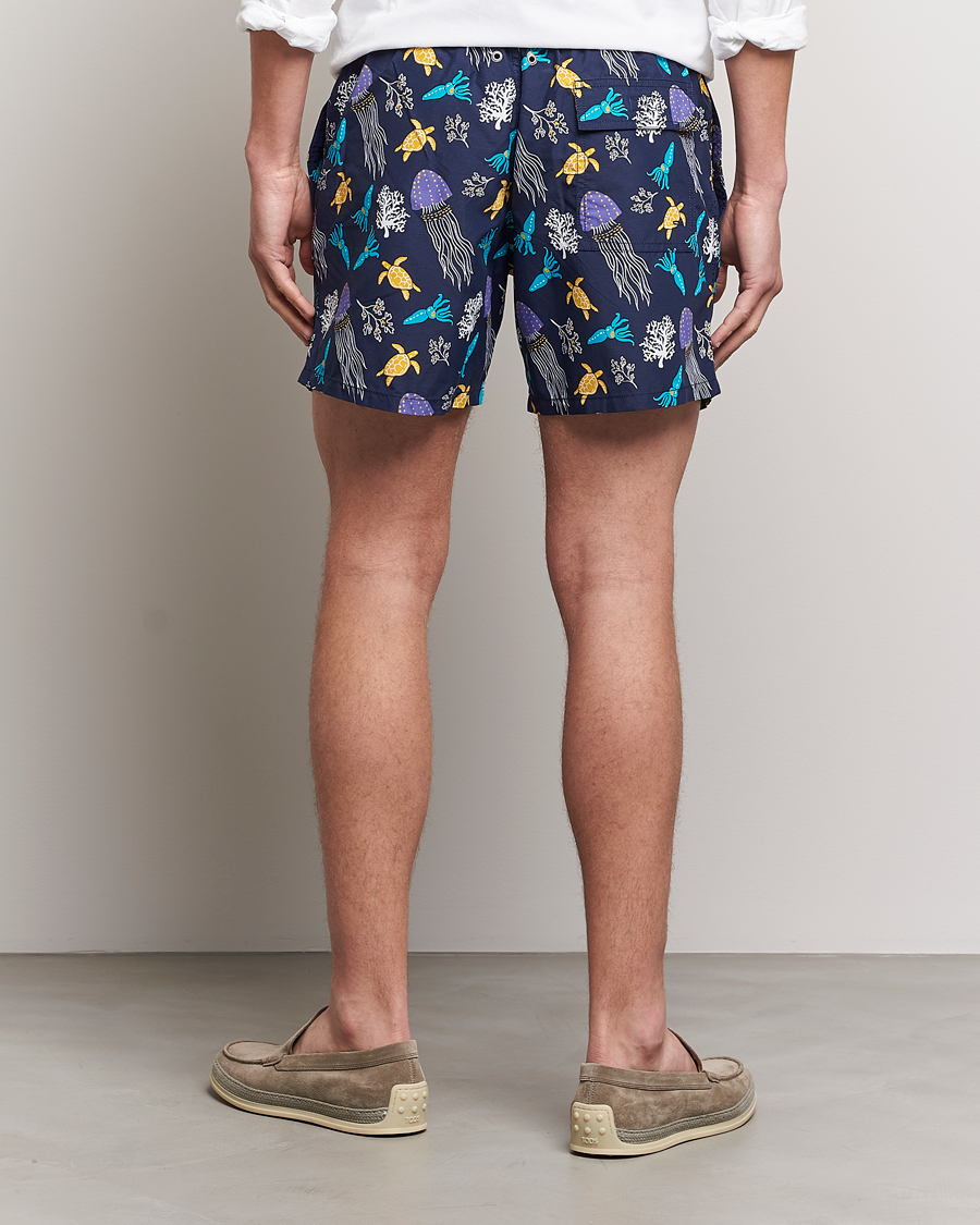 Herre | Badebukser | Vilebrequin | Moorea Swim Shorts Navy Blue