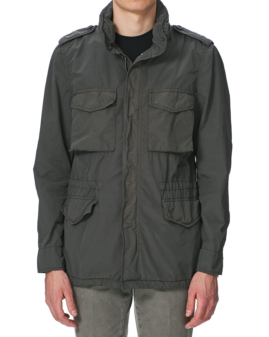Herre | Jakker | Aspesi | M65 Replica Field Jacket Dark Grey