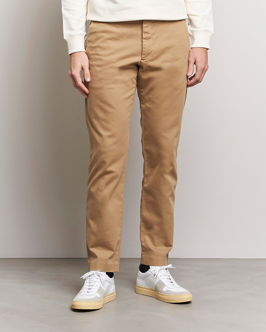 Herre | Business & Beyond | NN07 | Theo Regular Fit Stretch Chinos Khaki