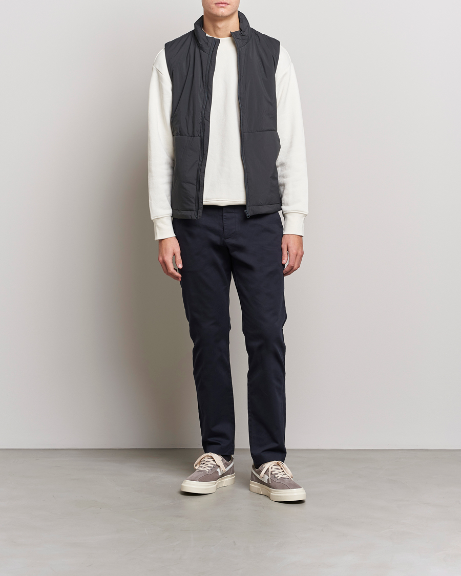 Herre | Bukser | NN07 | Theo Regular Fit Stretch Chinos Navy Blue