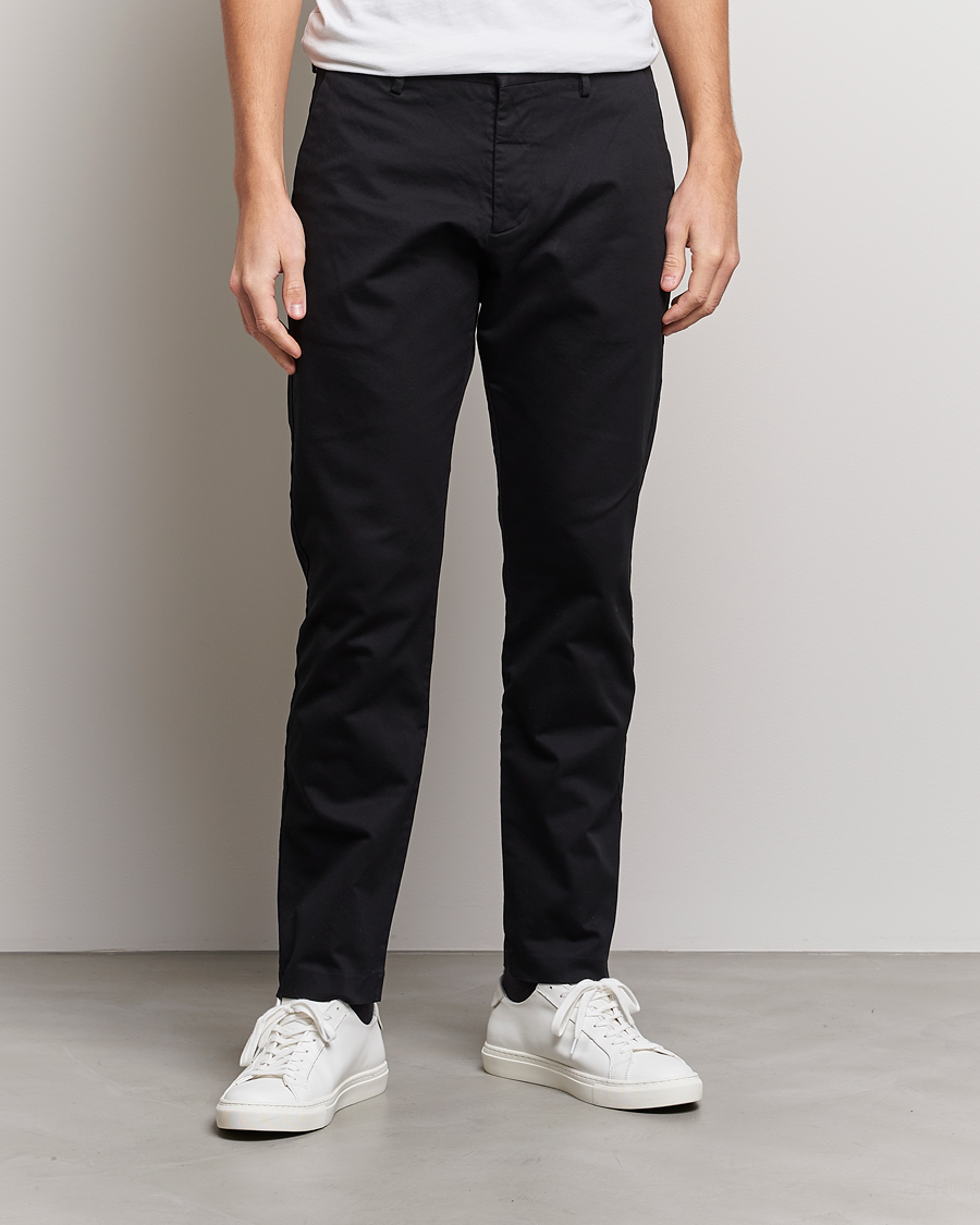 Herre |  | NN07 | Theo Regular Fit Stretch Chinos Black