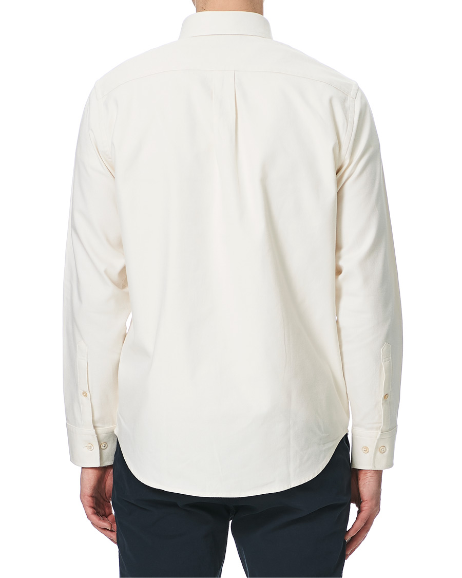 Herre | Skjorter | NN07 | Levon Oxford/Cashmere Shirt Egg White