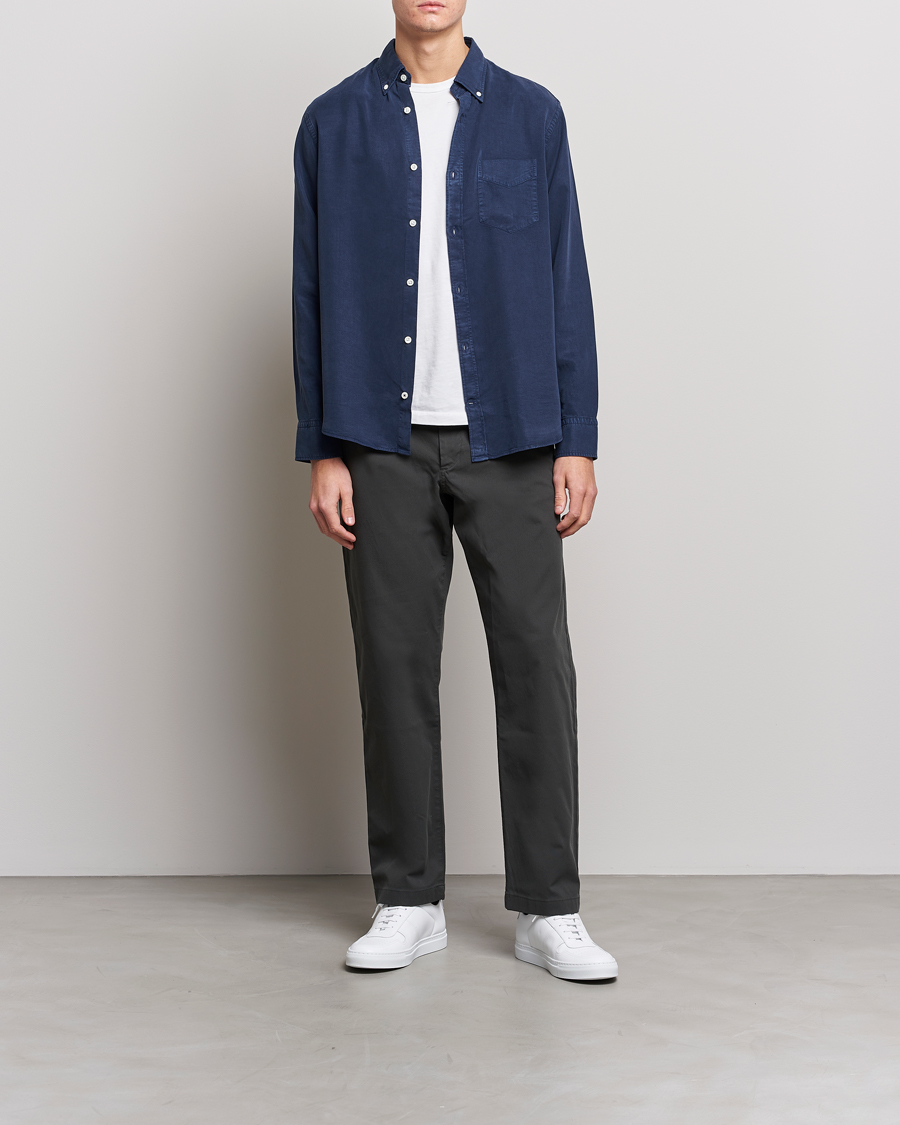 Herre | Skjorter | NN07 | LevonTencel Shirt Blue