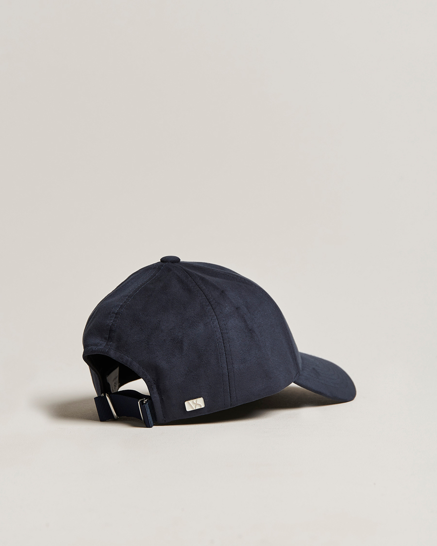 Herre | Varsity Headwear Alcantara Baseball Cap Space Blue | Varsity Headwear | Alcantara Baseball Cap Space Blue