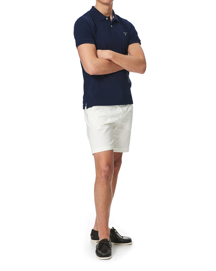 Herre | Polotrøjer | GANT | The Summer Polo Evening Blue