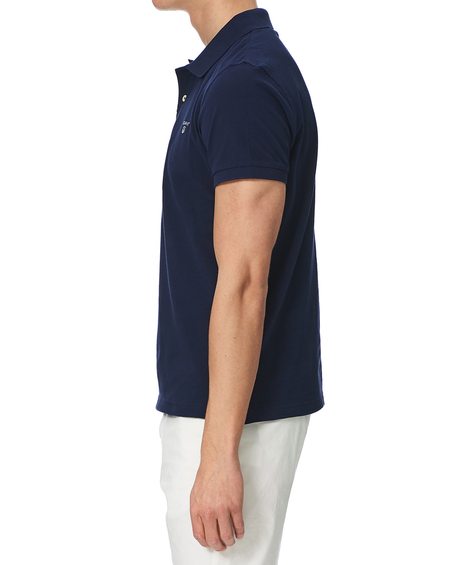 Herre | Polotrøjer | GANT | The Summer Polo Evening Blue