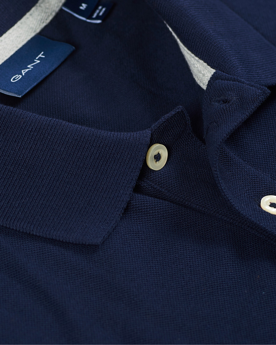 Herre | Polotrøjer | GANT | The Summer Polo Evening Blue