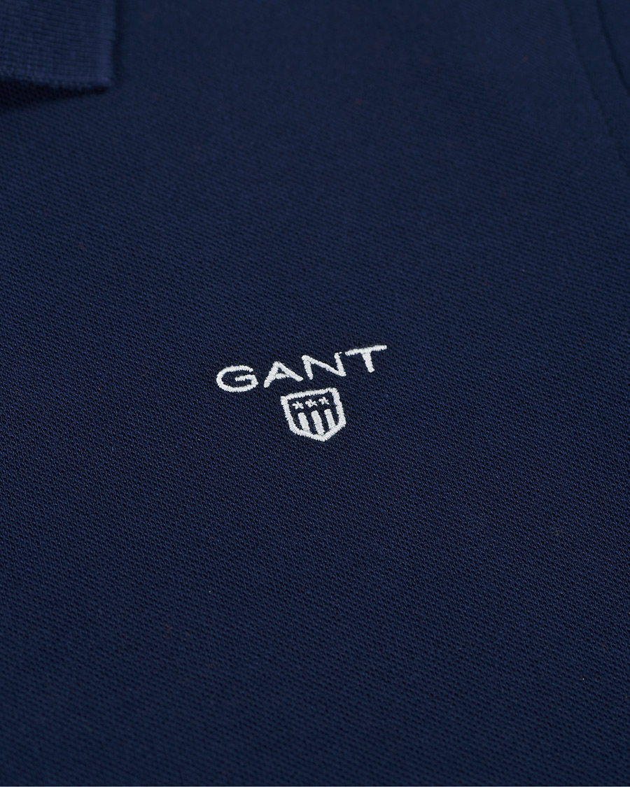 Herre | Polotrøjer | GANT | The Summer Polo Evening Blue