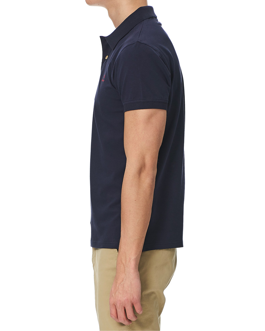 Herre | Polotrøjer | GANT | Contrast Collar Polo Evening Blue