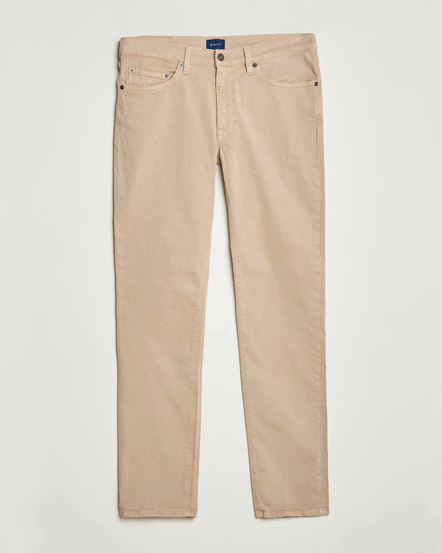 Herre | Bukser | GANT | Hayes Desert Jeans Dry Sand