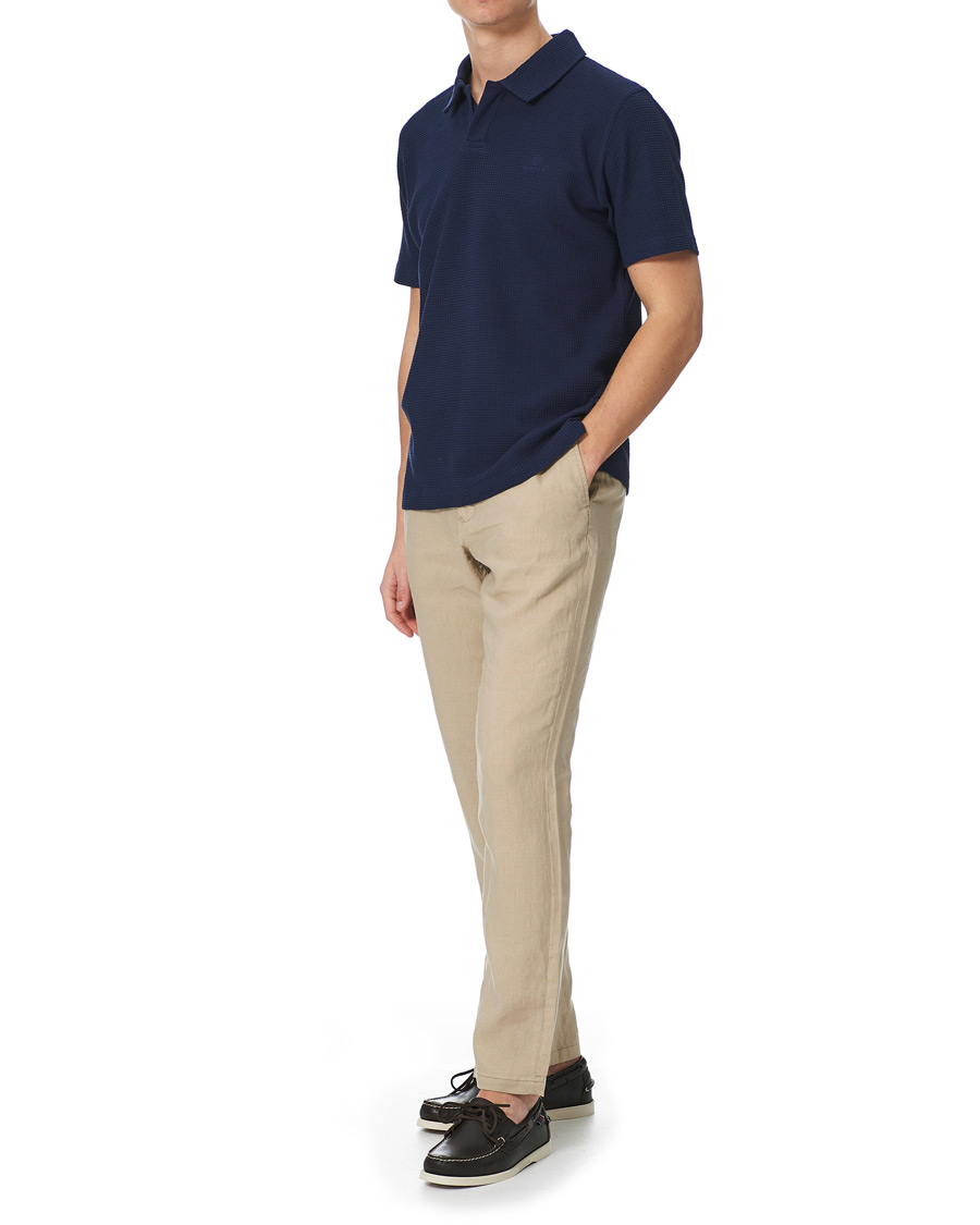 Herre | Bukser | GANT | Relaxed Linen Drawstring Pants Dry Sand