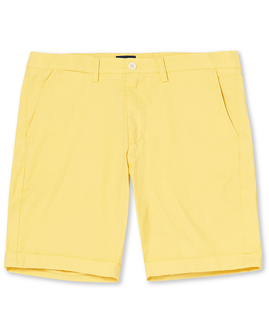 Herre | Shorts | GANT | Regular Sunbleached Shorts Brimstone Yellow