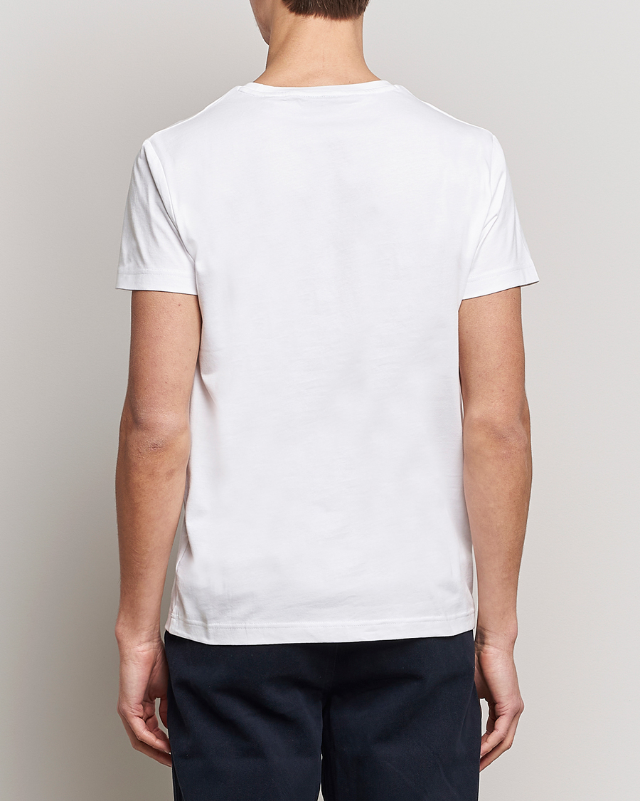 Herre | T-Shirts | GANT | Archive Shield Logo T-Shirt White