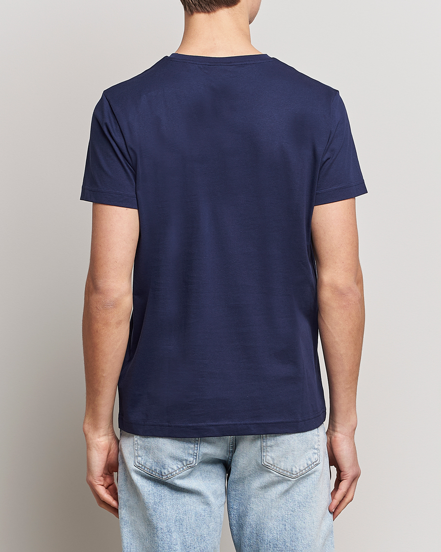 Herre | T-Shirts | GANT | Archive Shield Logo T-Shirt Evening Blue