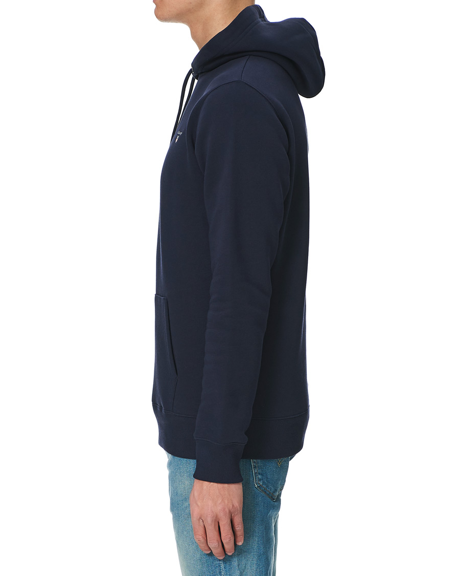 Herre | Trøjer | Gant | Original Shield Logo Hoodie Evening Blue