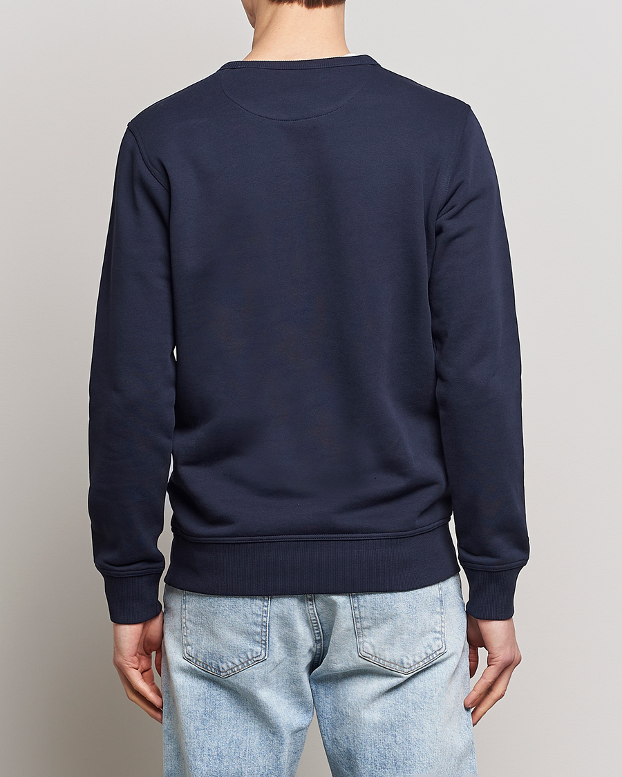 Herre | Trøjer | GANT | Archive Shield Crew Neck Sweatershirt Evening Blue