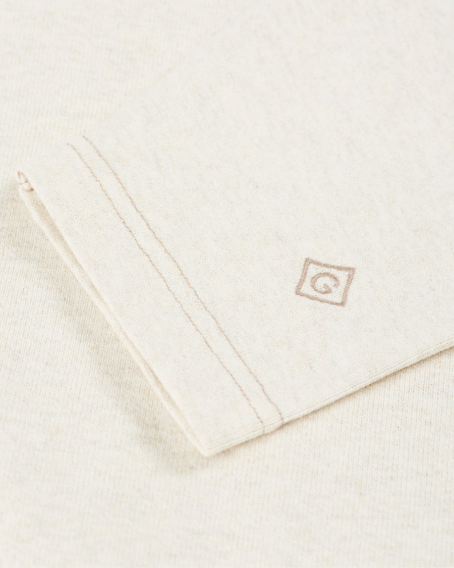 Herre | Trøjer | GANT | Pocket Half-Zip Sweater Seed melange