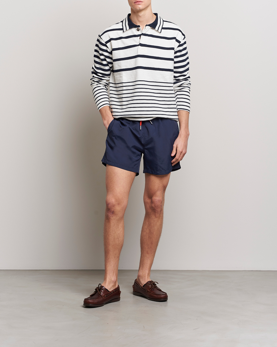 Herre | Badebukser | GANT | Basic Swimshorts Marine