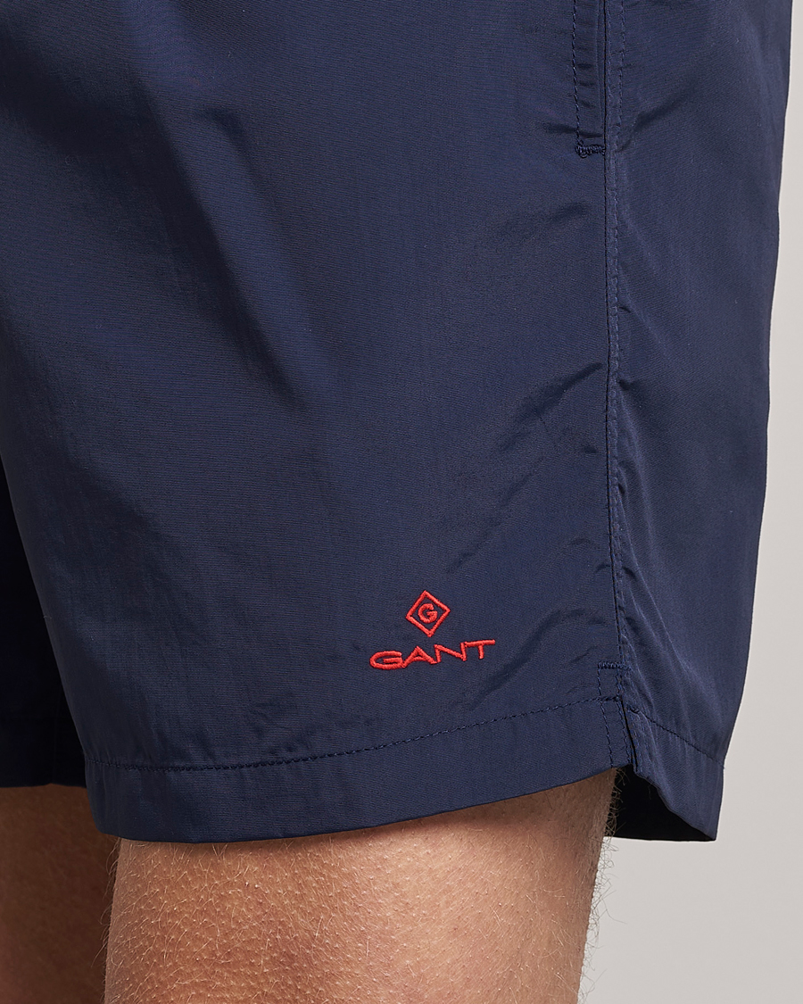 Herre | Badebukser | GANT | Basic Swimshorts Marine