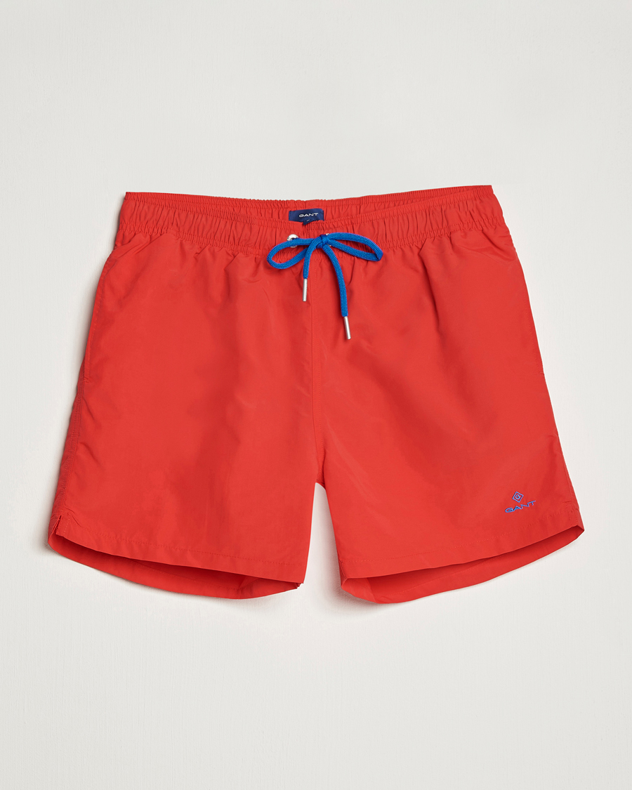 Herre | Badebukser | GANT | Basic Swimshorts Bright Red