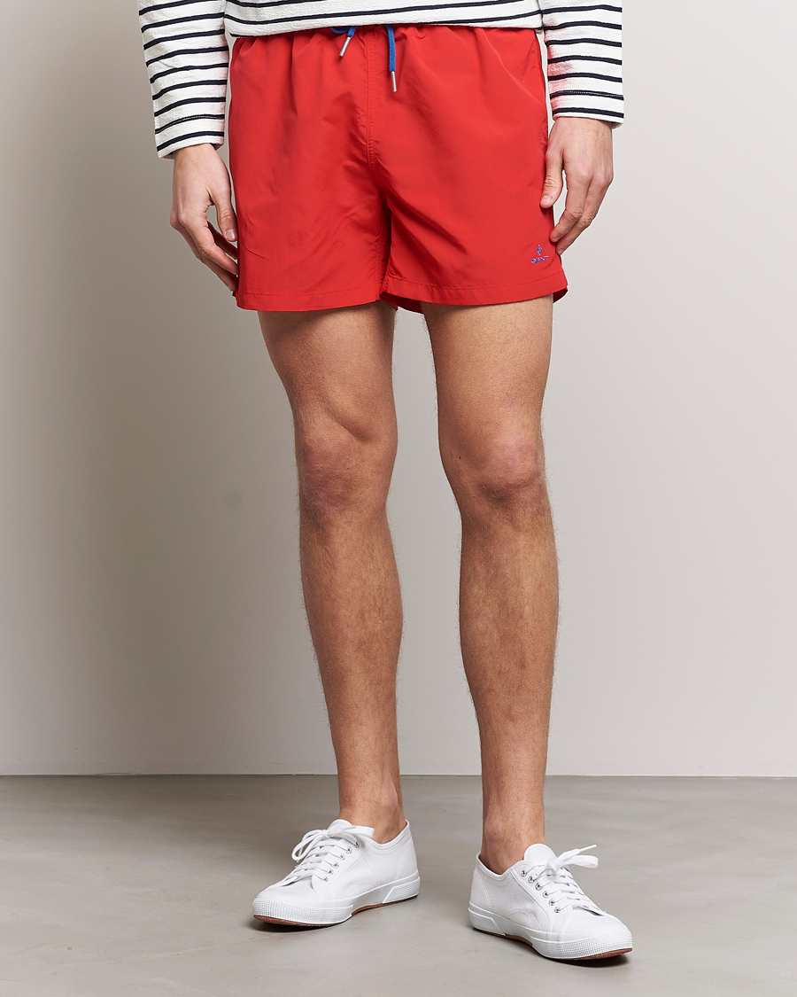 Herre | Badebukser | GANT | Basic Swimshorts Bright Red
