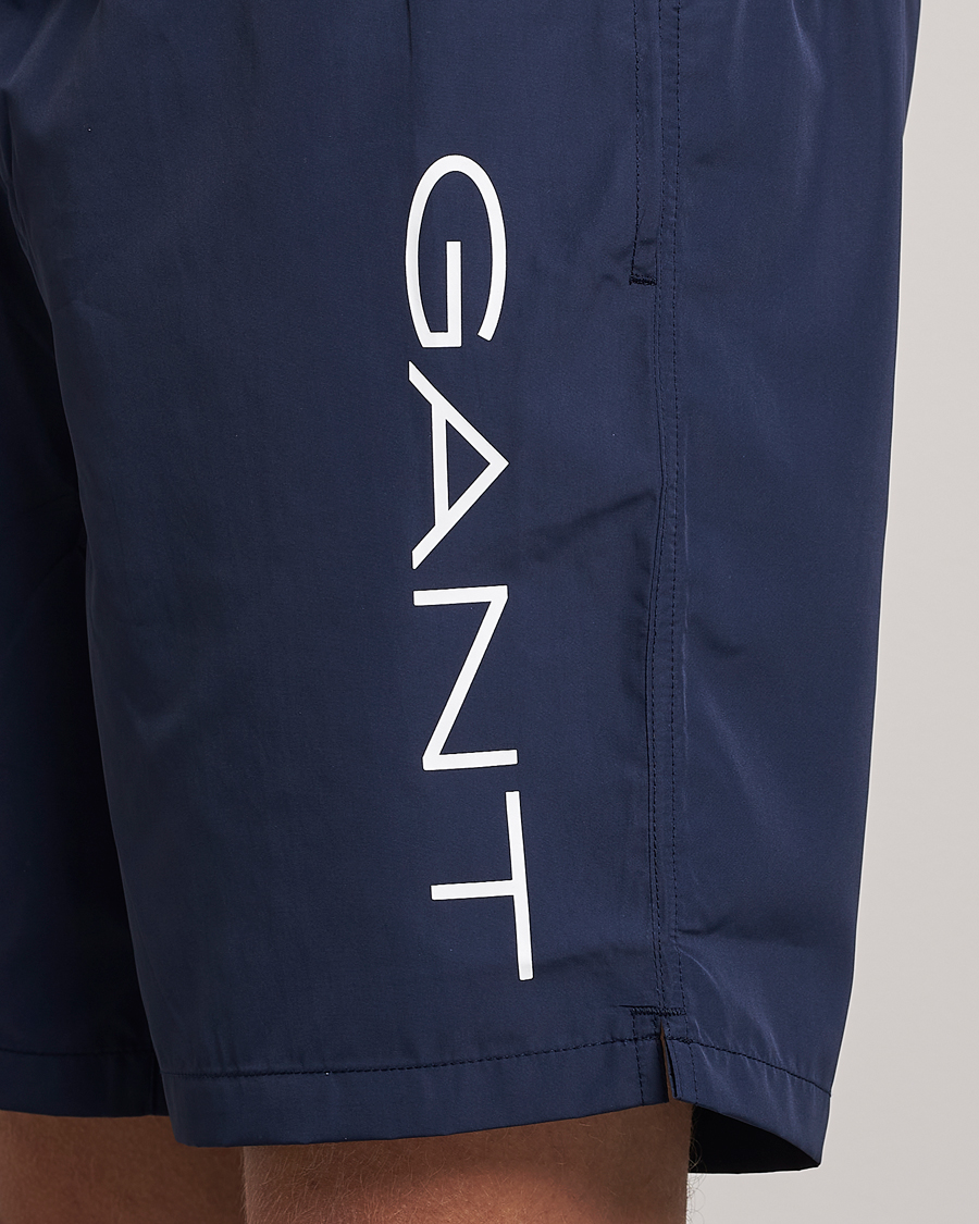 Herre | Badebukser | GANT | Lightweight Logo Swimshorts Marine