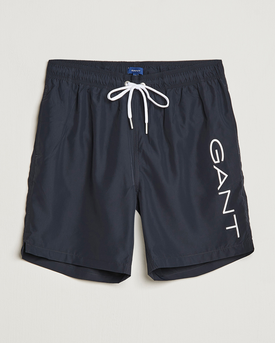 Herre | Badebukser | GANT | Lightweight Logo Swimshorts Black