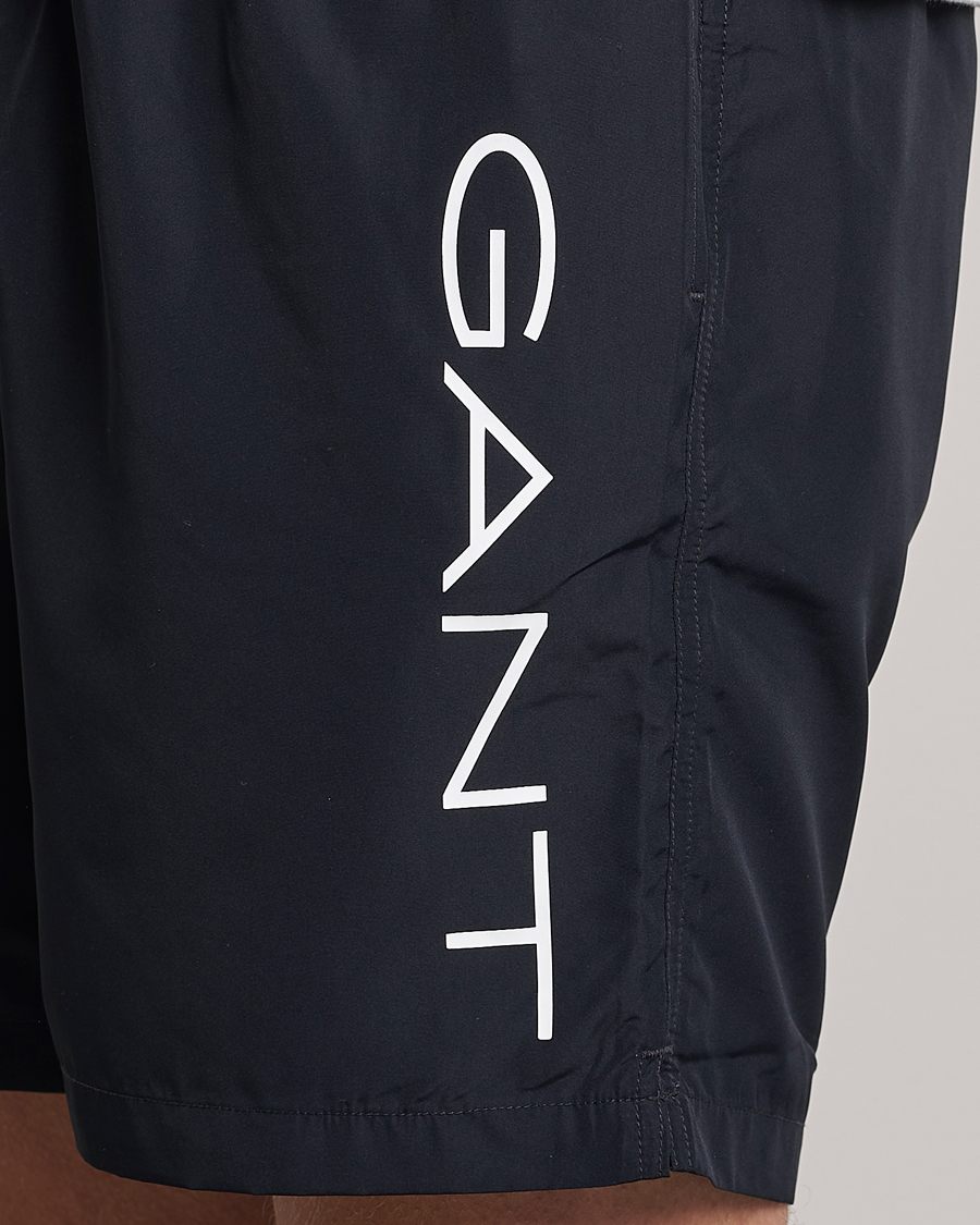 Herre | Badebukser | GANT | Lightweight Logo Swimshorts Black