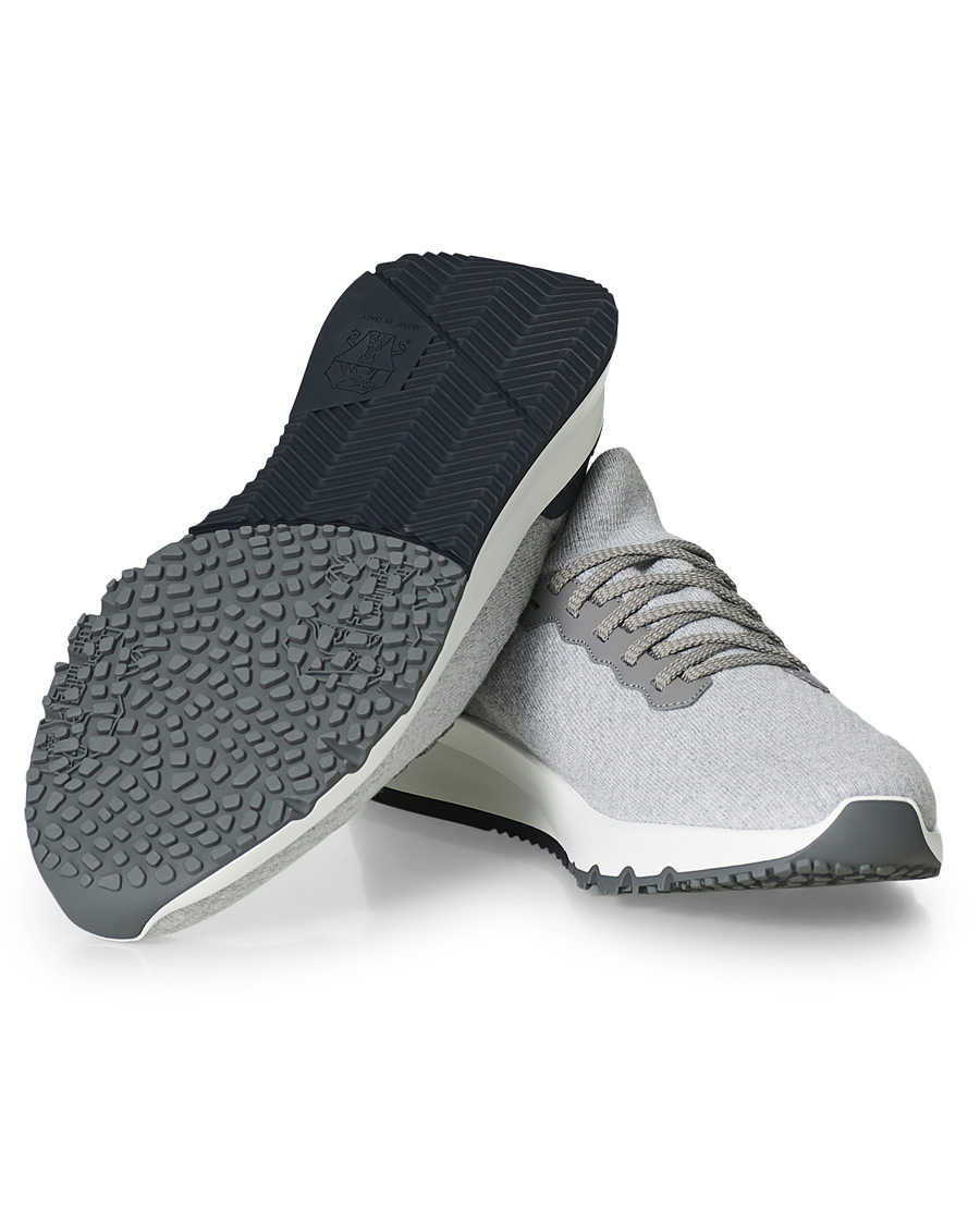 Herre | Brunello Cucinelli Mesh Running Sneaker Light Grey | Brunello Cucinelli | Mesh Running Sneaker Light Grey