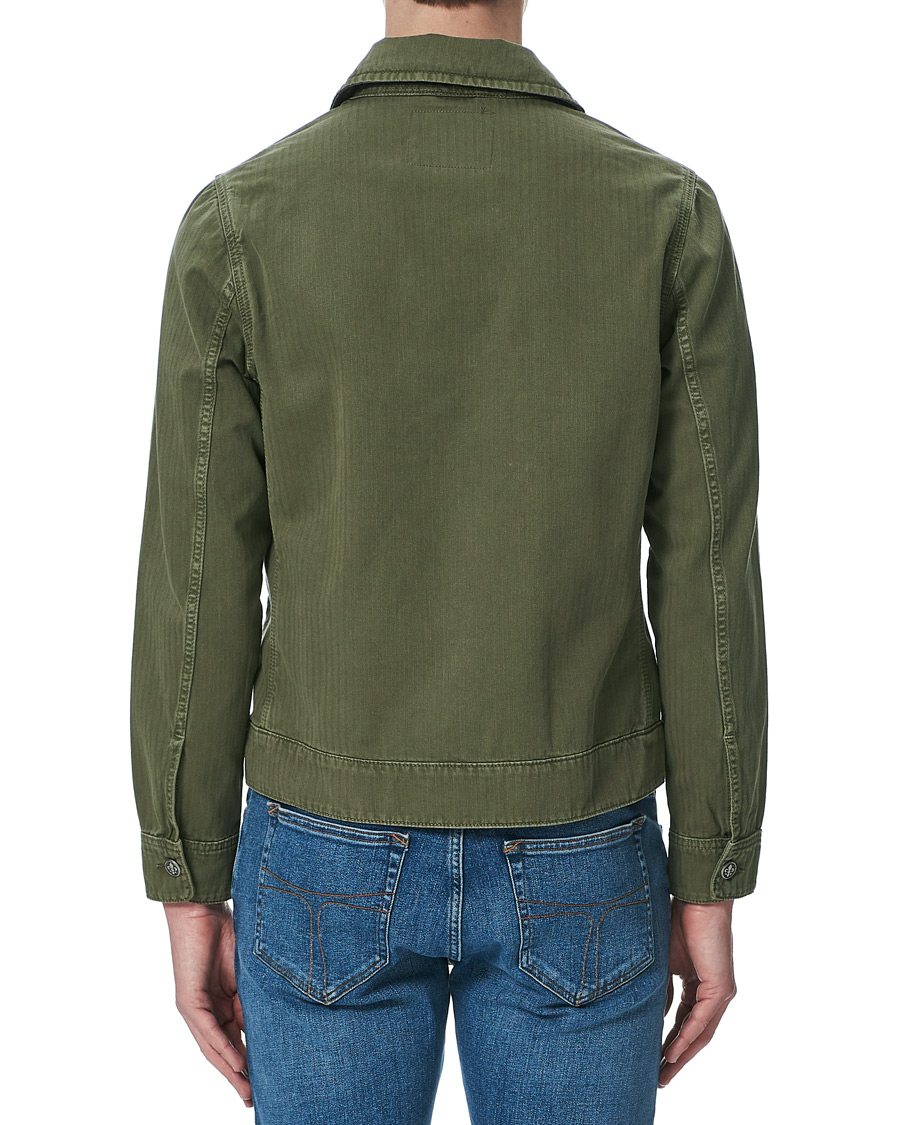 Herre | Jakker | Morris | Rochefort Twill Jacket Olive