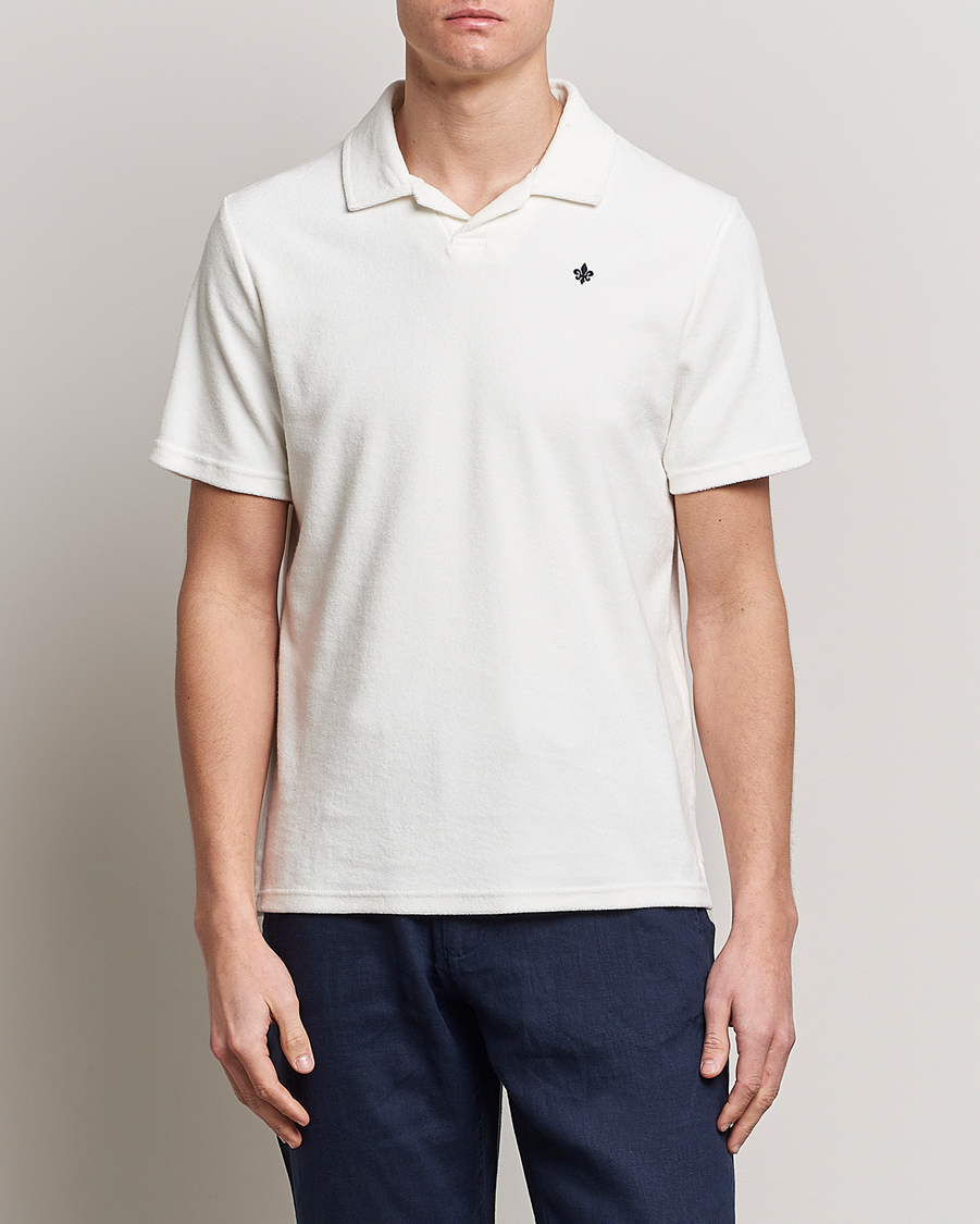 Herre | Polotrøjer | Morris | Delon Terry Jersey Polo Off White