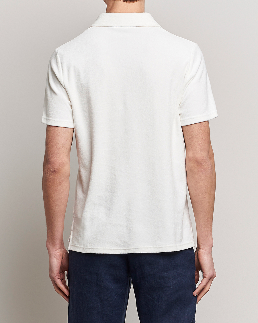 Herre | Polotrøjer | Morris | Delon Terry Jersey Polo Off White