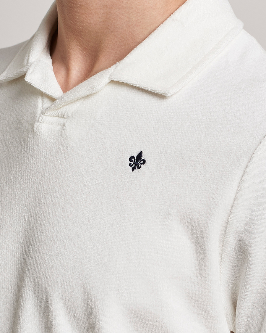 Herre | Polotrøjer | Morris | Delon Terry Jersey Polo Off White